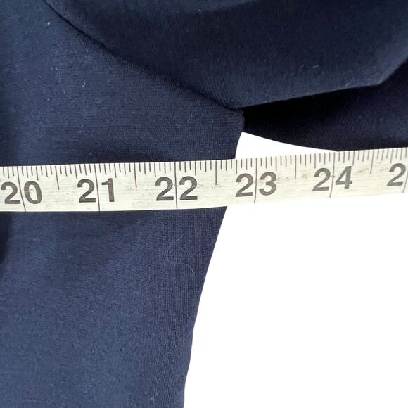 Linea Louis Dell'Olio Blazer Womens XL Blue Gold Button Jacket Career Academia - Picture 5 of 14